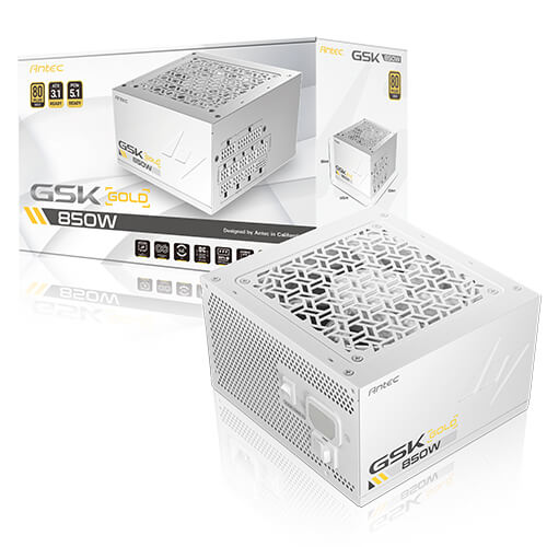 Antec GSK GSK850 850W 80+ Gold Full Modular ATX3.1 White